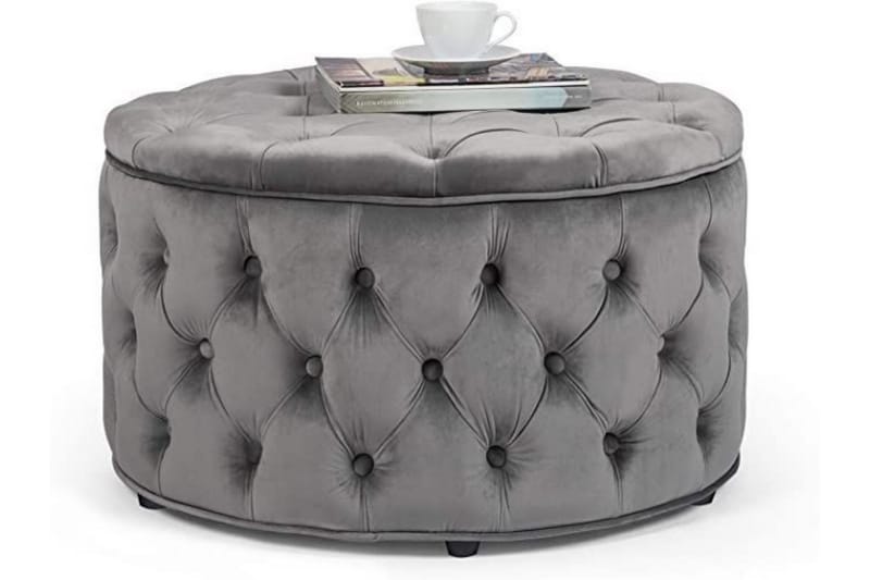 Munder Sittpuff 70 cm - Grå - Möbler - Stolar & fåtöljer - Pall & puff - Sittpuff