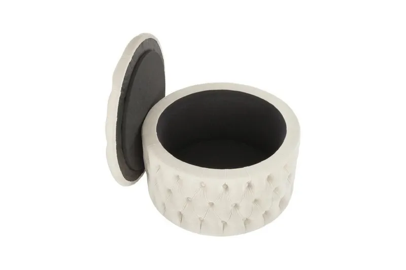 Munder Sittpuff 70 cm - Vit - Möbler - Stolar & fåtöljer - Pall & puff - Sittpuff