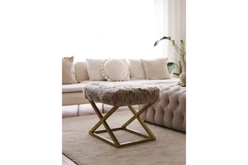 Murmu Sittpuff 50 cm - Brun - Möbler - Stolar & fåtöljer - Pall & puff - Sittpuff