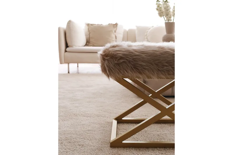 Murmu Sittpuff 50 cm - Brun - Möbler - Stolar & fåtöljer - Pall & puff - Sittpuff