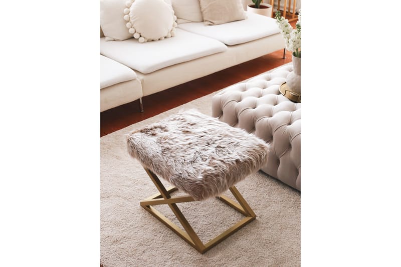 Murmu Sittpuff 50 cm - Brun - Möbler - Stolar & fåtöljer - Pall & puff - Sittpuff