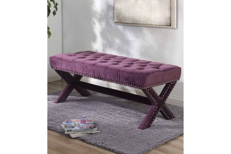 Mursida Sittpuff 120 cm - Lila - Möbler - Stolar & fåtöljer - Pall & puff - Sittpuff