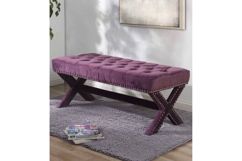 Mursida Sittpuff 120 cm - Lila - Möbler - Stolar & fåtöljer - Pall & puff - Sittpuff