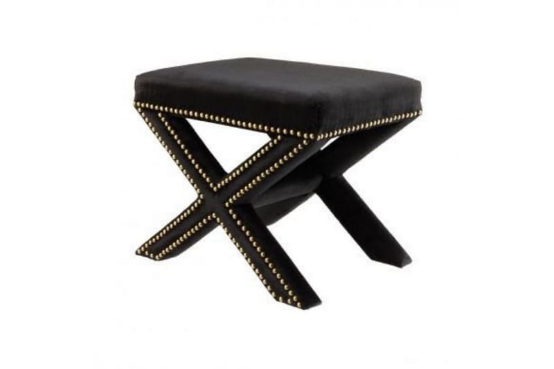 Mursida Sittpuff 60 cm - Guld/Svart - Möbler - Stolar & fåtöljer - Pall & puff - Sittpuff