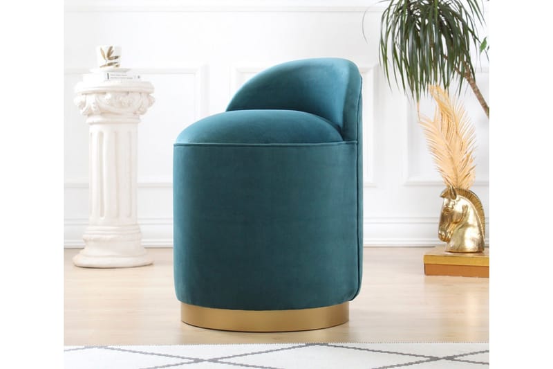 Murwillumbah Sittpuff 45 cm - Grön - Möbler - Stolar & fåtöljer - Pall & puff - Sittpuff