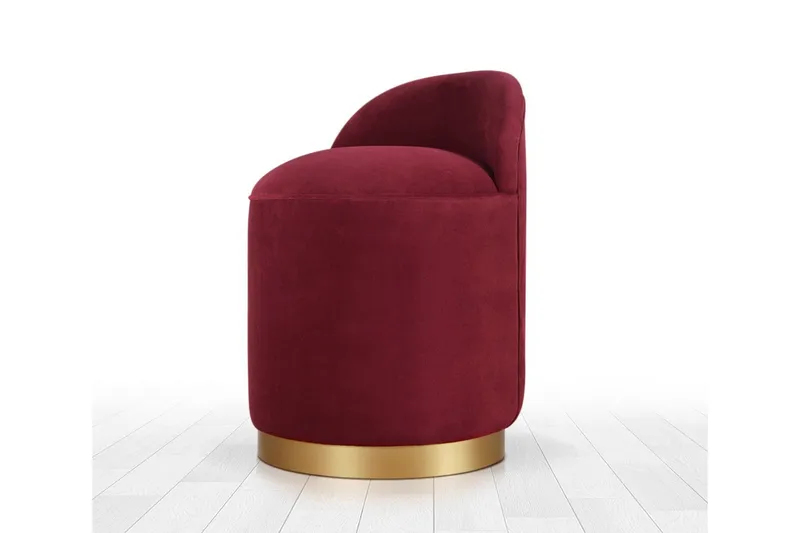 Murwillumbah Sittpuff 45 cm - Röd - Möbler - Stolar & fåtöljer - Pall & puff - Sittpuff