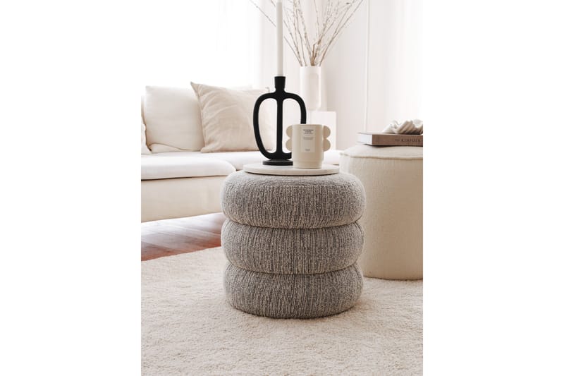 Musibat Sittpuff 40 cm - Grå - Möbler - Stolar & fåtöljer - Pall & puff - Sittpuff