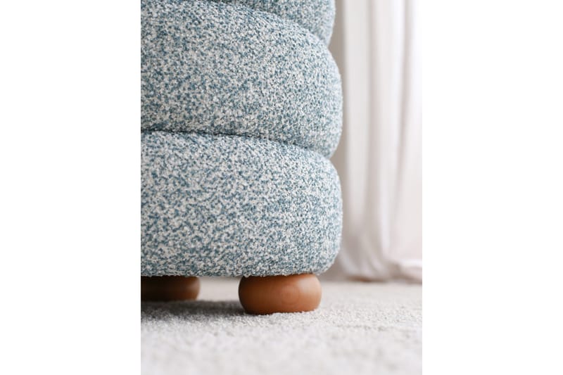 Musibat Sittpuff 42 cm - Blå - Möbler - Stolar & fåtöljer - Pall & puff - Sittpuff