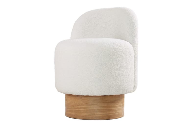Nadem Sittpuff 47 cm - Vit - Möbler - Stolar & fåtöljer - Pall & puff - Sittpuff