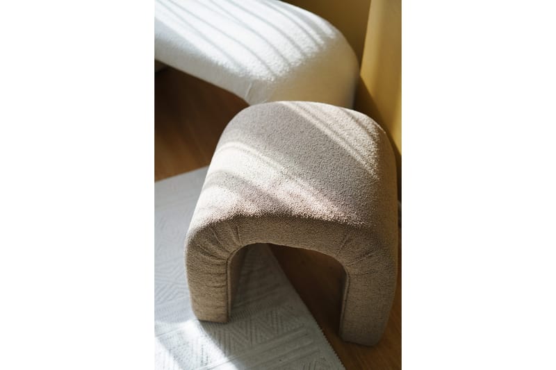 Nagar Sittpuff 51 cm - Brun - Möbler - Stolar & fåtöljer - Pall & puff - Sittpuff