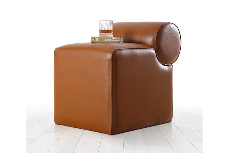 Nahar Sittpuff 45 cm - Brun - Möbler - Stolar & fåtöljer - Pall & puff - Sittpuff