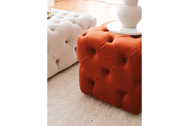 Naman Sittpuff 48 cm - Brun - Möbler - Stolar & fåtöljer - Pall & puff - Sittpuff