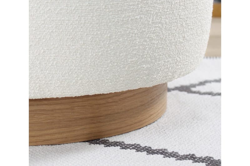 Namra Sittpuff 45 cm - Cream - Möbler - Stolar & fåtöljer - Pall & puff - Sittpuff