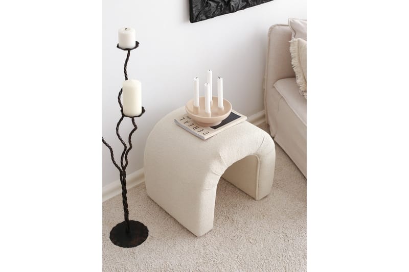 Narayran Sittpuff 51 cm - Cream - Möbler - Stolar & fåtöljer - Pall & puff - Sittpuff