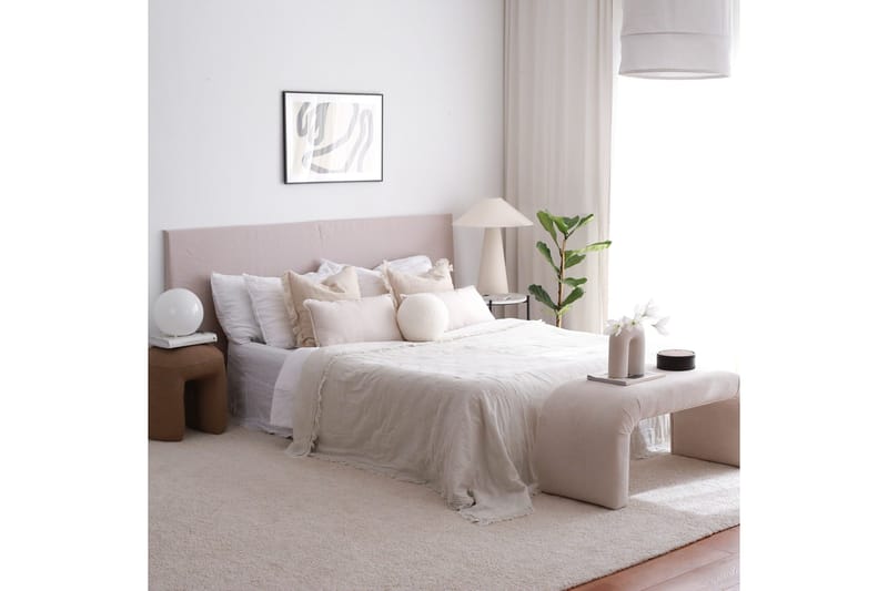 Narpendra Sittpuff 106 cm - Vit - Möbler - Stolar & fåtöljer - Pall & puff - Sittpuff