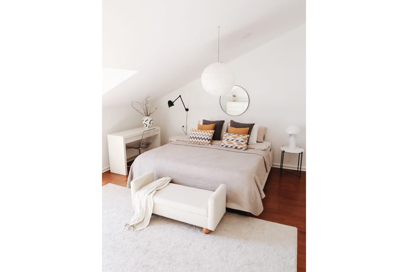 Natsuko Sittpuff 115 cm - Vit - Möbler - Stolar & fåtöljer - Pall & puff - Sittpuff