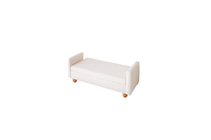 Natsuko Sittpuff 115 cm - Vit - Möbler - Stolar & fåtöljer - Pall & puff - Sittpuff