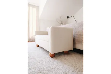 Natsuko Sittpuff 115 cm - Vit - Möbler - Stolar & fåtöljer - Pall & puff - Sittpuff
