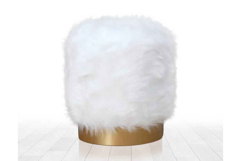 Needles Sittpuff 40 cm - Vit - Möbler - Stolar & fåtöljer - Pall & puff - Sittpuff