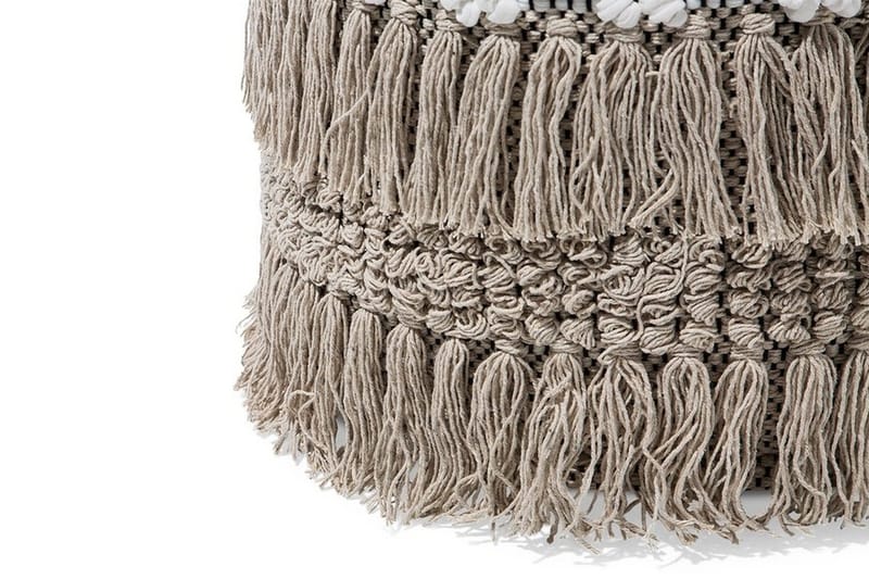 Noida Sittpuff 44 cm - Beige - Möbler - Stolar & fåtöljer - Pall & puff - Sittpuff