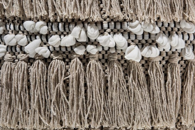 Noida Sittpuff 44 cm - Beige - Möbler - Stolar & fåtöljer - Pall & puff - Sittpuff