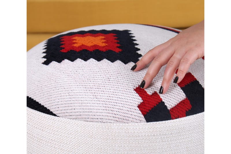 Opelousas Sittpuff 46 cm - Flerfärgad - Möbler - Stolar & fåtöljer - Pall & puff - Sittpuff