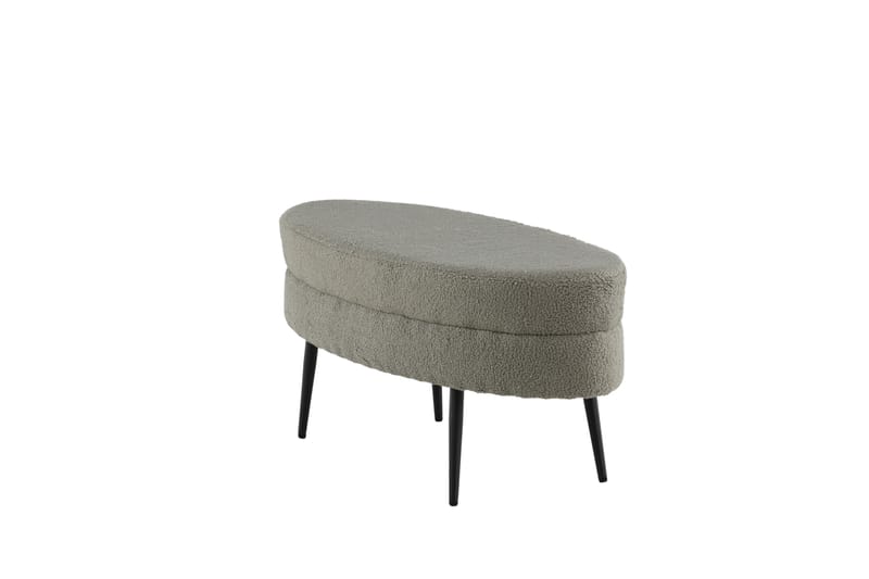 Otto Sittpuff - Greige - Möbler - Stolar & fåtöljer - Pall & puff - Sittpuff
