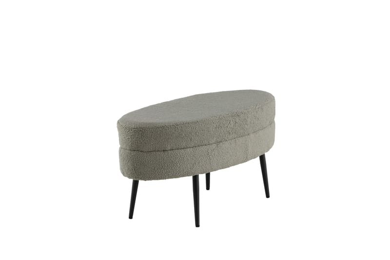 Otto Sittpuff - Greige - Möbler - Stolar & fåtöljer - Pall & puff - Sittpuff