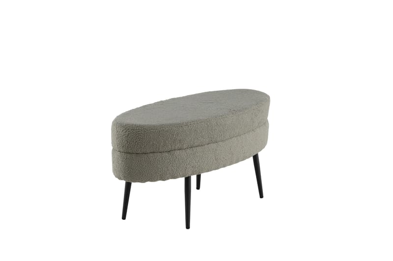 Otto Sittpuff - Greige - Möbler - Stolar & fåtöljer - Pall & puff - Sittpuff