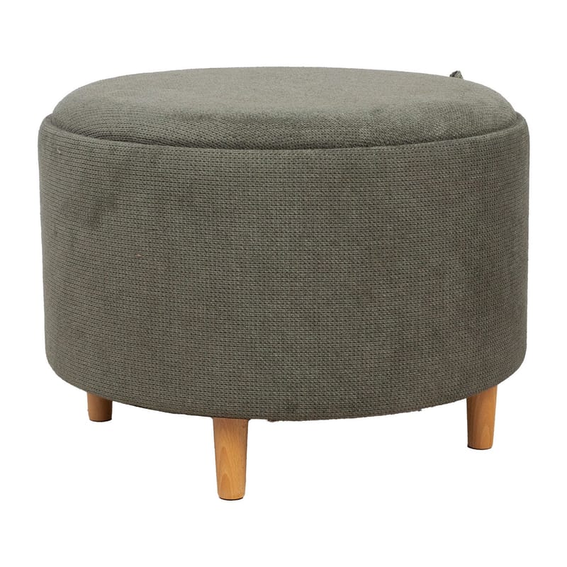 Ottoman/bord Hiro med förvaring och bricka 56x42,5 cm - Grön - Möbler - Stolar & fåtöljer - Pall & puff - Sittpuff