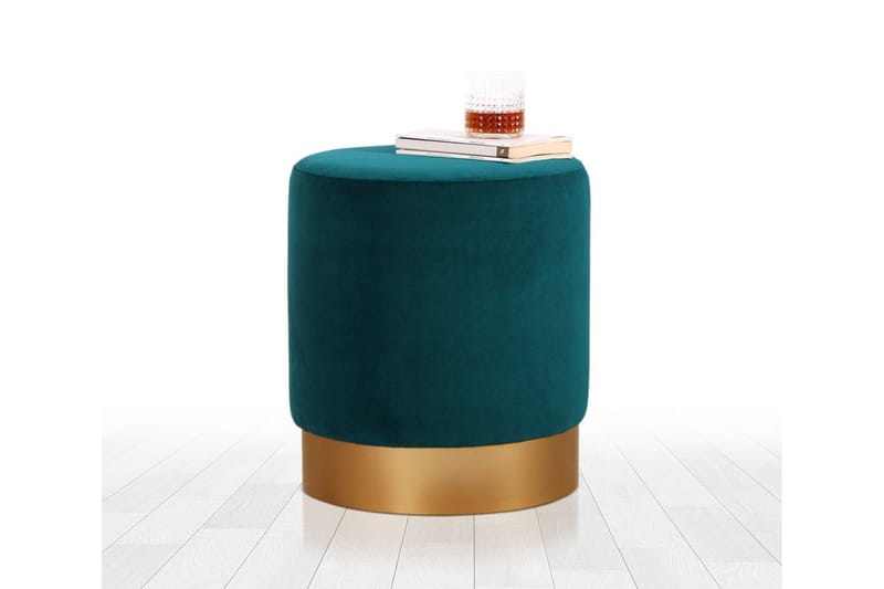 Owensboro Sittpuff 40 cm - Blå - Möbler - Stolar & fåtöljer - Pall & puff - Sittpuff
