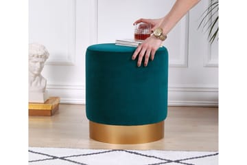 Owensboro Sittpuff 40 cm - Blå - Möbler - Stolar & fåtöljer - Pall & puff - Sittpuff