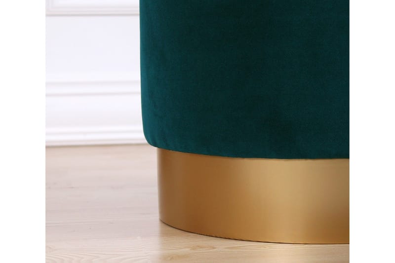 Owensboro Sittpuff 40 cm - Blå - Möbler - Stolar & fåtöljer - Pall & puff - Sittpuff