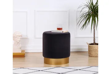 Owensboro Sittpuff 40 cm - Grå - Möbler - Stolar & fåtöljer - Pall & puff - Sittpuff