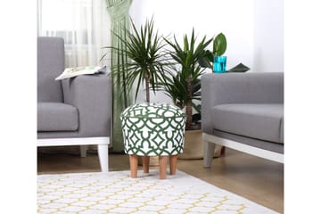 Painesville Sittpuff 42 cm - Grön - Möbler - Stolar & fåtöljer - Pall & puff - Sittpuff