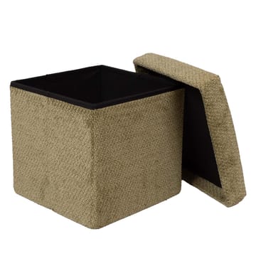 Pall Jesse med förvaring 30x30x30 cm - Grön - Möbler - Stolar & fåtöljer - Pall & puff - Sittpuff - Sittpuff med förvaring