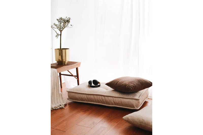 Parul Sittpuff 100 cm - Cream - Möbler - Stolar & fåtöljer - Pall & puff - Sittpuff