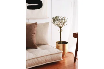 Parul Sittpuff 100 cm - Cream - Möbler - Stolar & fåtöljer - Pall & puff - Sittpuff