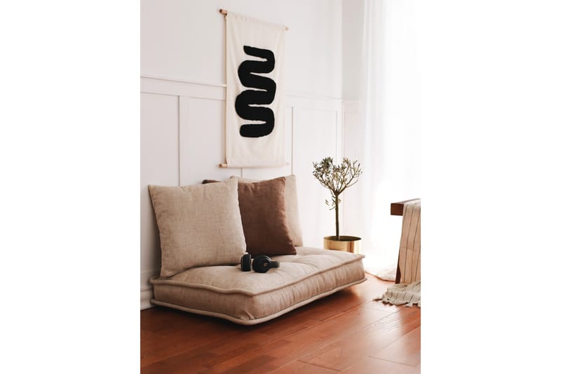 Parul Sittpuff 100 cm - Cream - Möbler - Stolar & fåtöljer - Pall & puff - Sittpuff