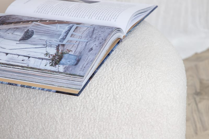 Peg Sittpuff - Vit - Möbler - Stolar & fåtöljer - Pall & puff - Sittpuff