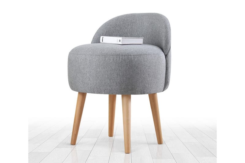 Philippi Sittpuff 42 cm - Grå - Möbler - Stolar & fåtöljer - Pall & puff - Sittpuff
