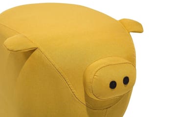 Piggy Sittpuff 50 cm - Gul - Möbler - Stolar & fåtöljer - Pall & puff - Sittpuff