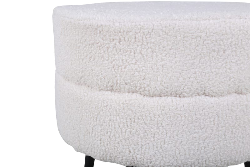 Pot Sittpuff - Benvit - Möbler - Stolar & fåtöljer - Pall & puff - Sittpuff