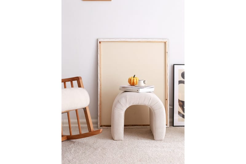 Ramdas Sittpuff 51 cm - Vit - Möbler - Stolar & fåtöljer - Pall & puff - Sittpuff