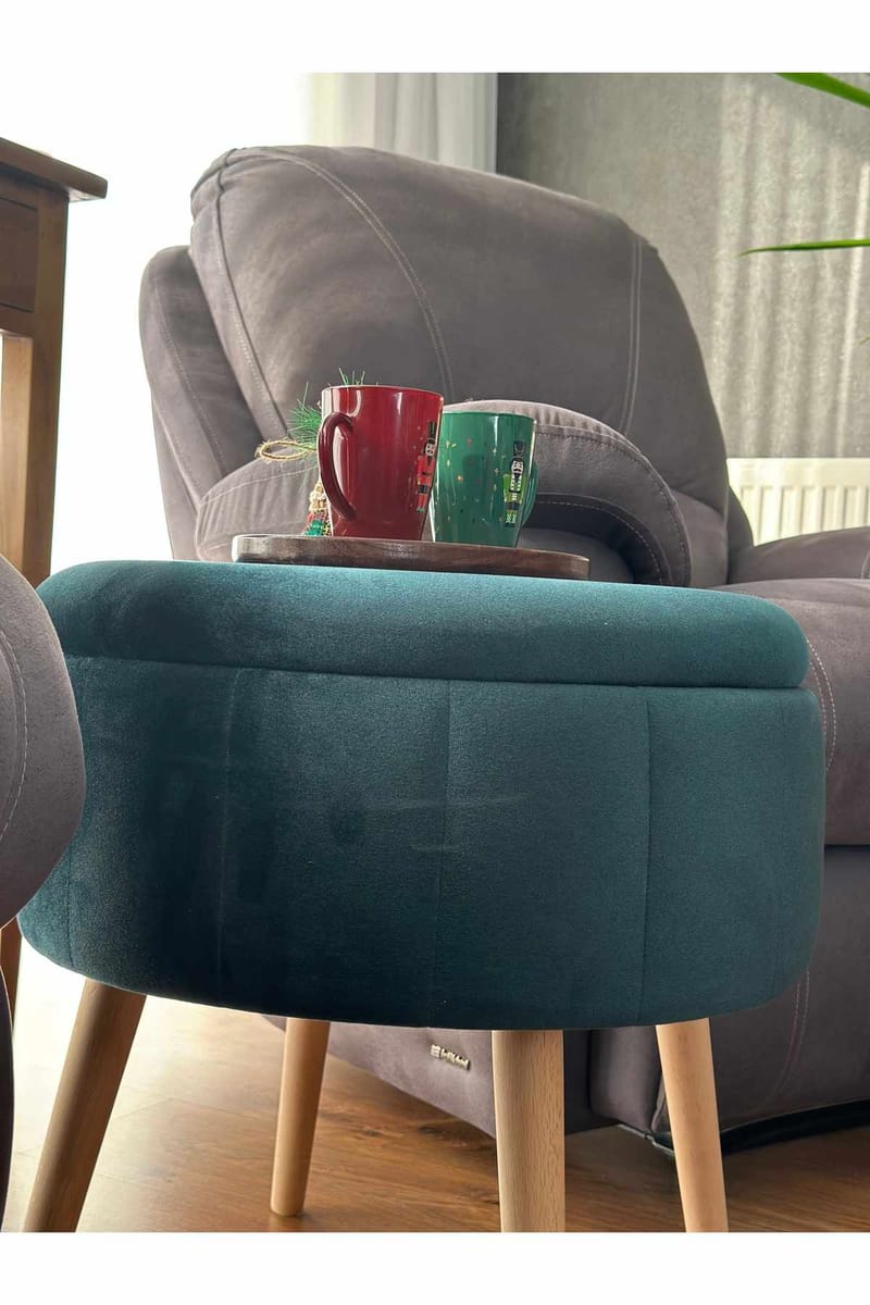 Retzow Sittpuff med förvaring 45 cm - Möbler - Stolar & fåtöljer - Pall & puff - Sittpuff
