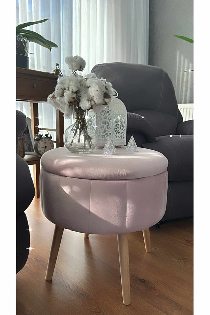 Retzow Sittpuff med förvaring 45 cm - Möbler - Stolar & fåtöljer - Pall & puff - Sittpuff