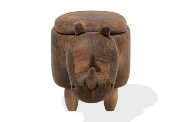 Rhino Sittpuff 60 cm - Brun - Möbler - Stolar & fåtöljer - Pall & puff - Sittpuff