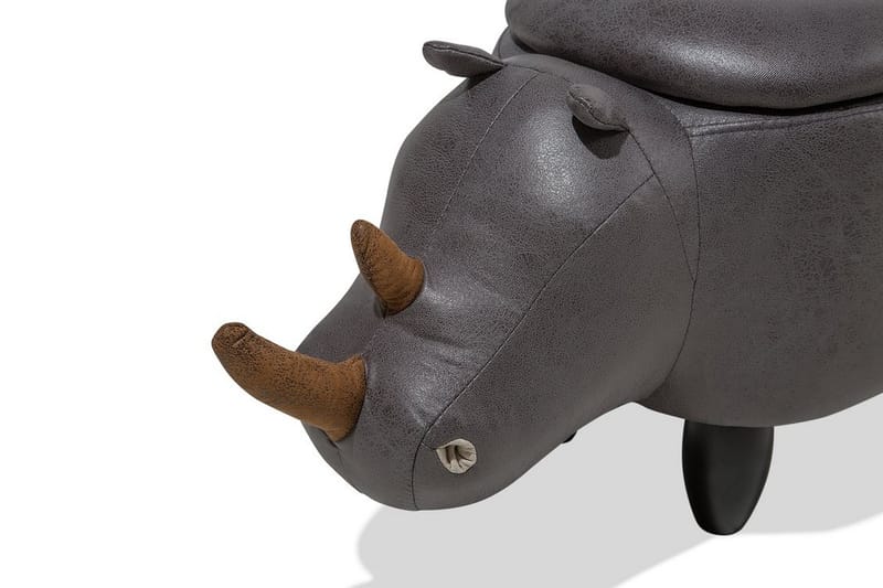 Rhino Sittpuff 60 cm - Grå - Sittpuff