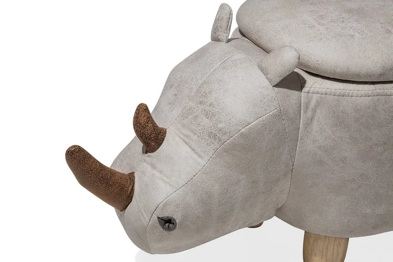 Rhino Sittpuff 60 cm - Grå - Möbler - Stolar & fåtöljer - Pall & puff - Sittpuff
