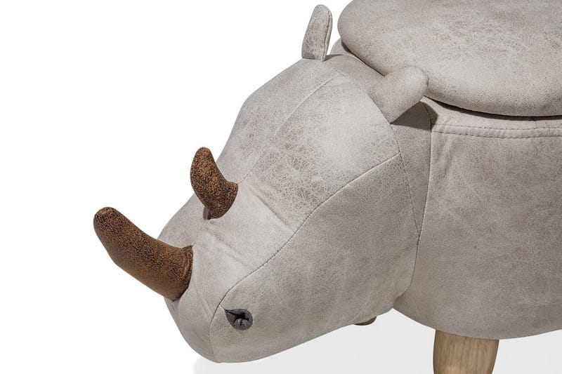 Rhino Sittpuff 60 cm - Grå - Möbler - Stolar & fåtöljer - Pall & puff - Sittpuff